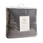 Πάπλωμα Διπλής Όψης Αιγαίον Velvet Touch 220X240 / Dark Grey & Light Grey